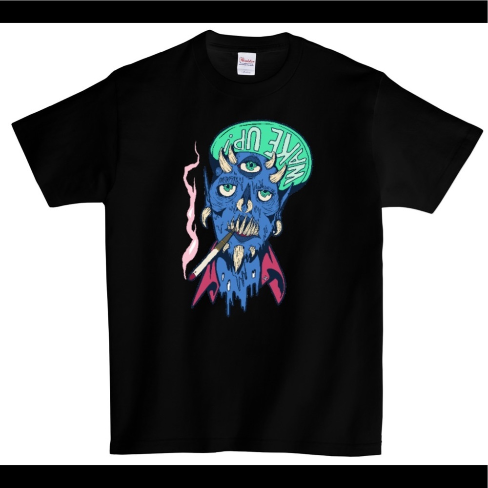 3rd Eye Goblin on Black Tee